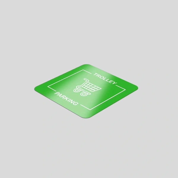 Square Vinyl Floor Stickers - 500